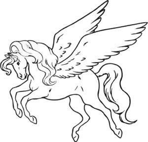 Free Unicorn Coloring Pages   75908
