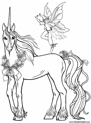 Free Unicorn Coloring Pages to Print   16629