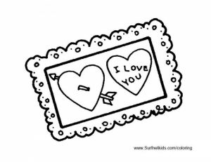 Free Valentines Coloring Pages   31694