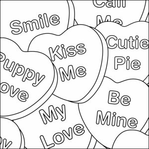 Free Valentines Coloring Pages   72944