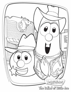 Veggie Tales Coloring Pages