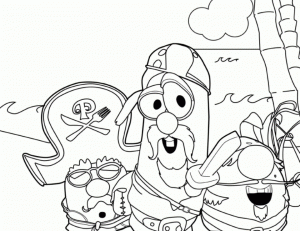 Free Veggie Tales Coloring Pages   9tf1q