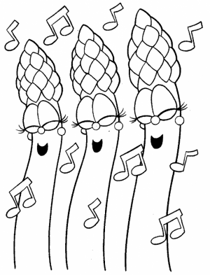 Free Veggie Tales Coloring Pages to Print   t29m4