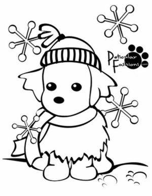 Free Winter Coloring Pages   492361