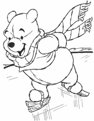 Free Winter Coloring Pages   623676