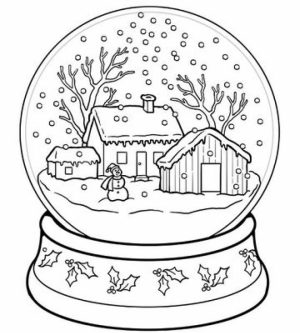 Free Winter Coloring Pages to Print   105376