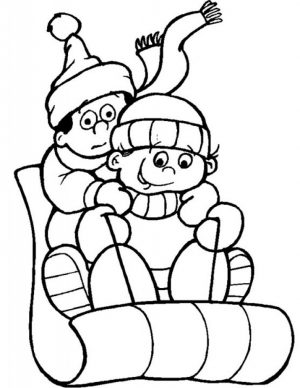 Free Winter Coloring Pages to Print   194513