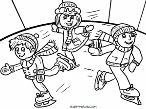 Free Winter Coloring Pages to Print   993963