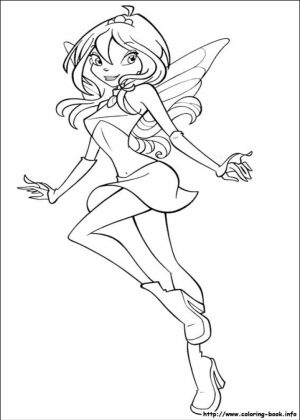 Free Winx Club Coloring Pages for Toddlers   p97hr