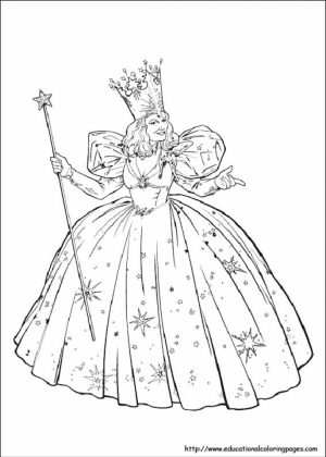 Free Wizard Of Oz Coloring Pages for Kids   AD58L