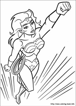 Free Wonder Woman Coloring Pages   2srxq