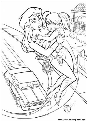Free Wonder Woman Coloring Pages   9tf1q