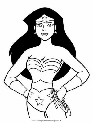 Free Wonder Woman Coloring Pages to Print   t29m5