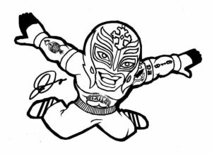 Free WWE Coloring Pages   20034
