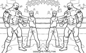 Free WWE Coloring Pages   48924