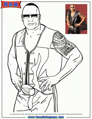 Free WWE Coloring Pages to Print   51093