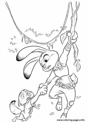 Free Zootopia Coloring Pages to Print   194523