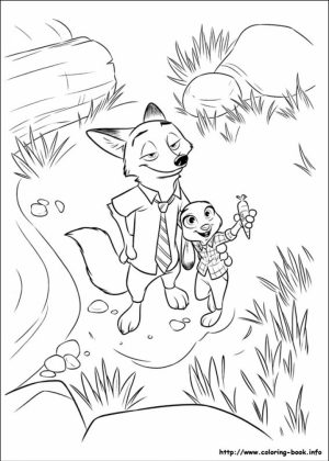 Free Zootopia Coloring Pages to Print   415124