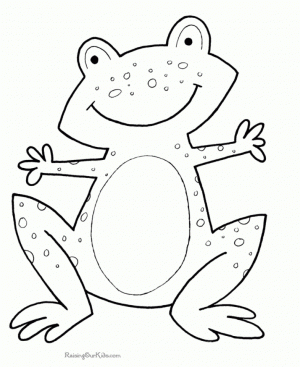 Frog Coloring Pages Online Printable   B6QSA