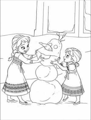 Frozen Coloring Pages Free Printable   595993