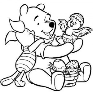 Fun Kids Printable Coloring Pages of Winnie the Pooh   25740