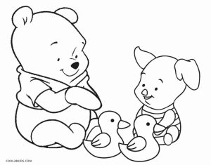 Fun Kids Printable Coloring Pages of Winnie the Pooh   58961