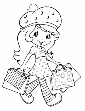 Fun Strawberry Shortcake Coloring Pages for Girls   12785