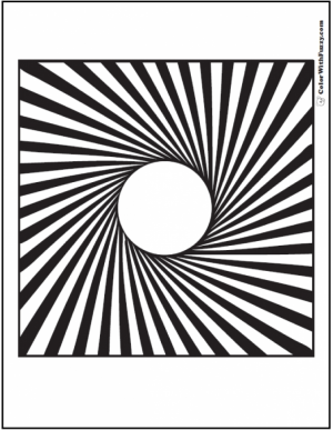 Geometric Coloring Pages Free Printable   38805