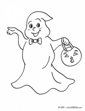 Ghost Coloring Pages Free Printable   9548