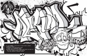 Graffiti Coloring Pages Free Printable   42032