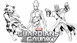 Guardians of the Galaxy Coloring Pages Printable   42719
