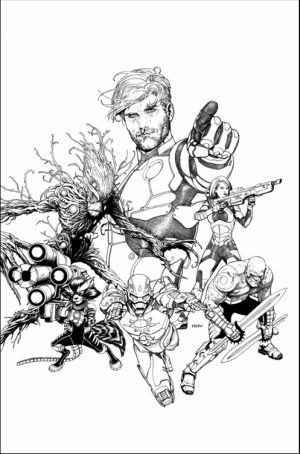 Guardians of the Galaxy Superheroes Coloring Pages Online   25379