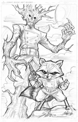 Guardians of the Galaxy Superheroes Coloring Pages Online   52637