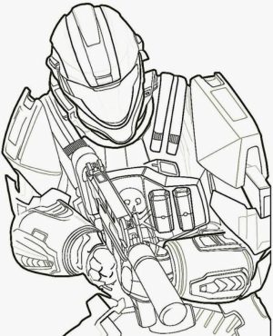 Halo Coloring Pages for Kids   217mg