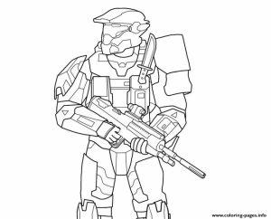Halo Coloring Pages Free   726hq