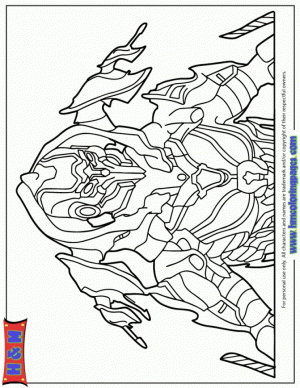 Halo Coloring Pages Free   9gfha2