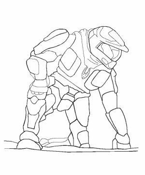 Halo Coloring Pages Online   ay769