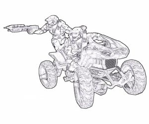 Halo Coloring Pages Printable   08601