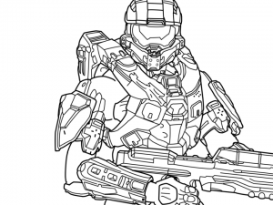 Halo Coloring Pages Printable   61729
