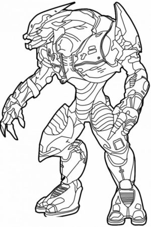 Halo Coloring Pages to Print   27185