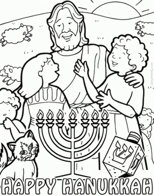 Hanukkah Coloring Pages for Toddlers   xM7zV