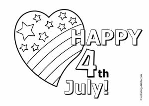 Happy 4th of July Coloring Pages   y319c