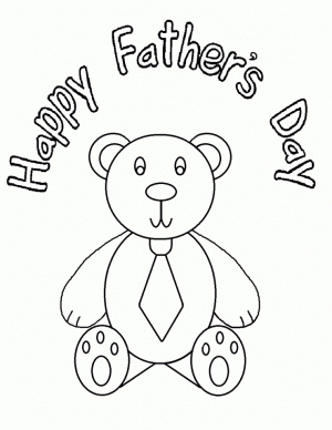Happy Father’s Day Coloring Pages Free   m95nc