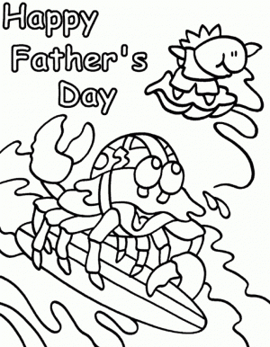 Happy Father’s Day Coloring Pages Printable   1bn60