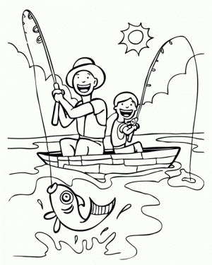 Happy Father’s Day Coloring Pages Printable   7am09