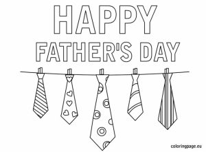 Happy Father’s Day Coloring Pages Printable   z61m5