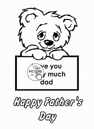 Happy Father’s Day Coloring Pages to Print   37s91