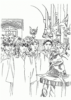 Harry Potter Coloring Pages Free   41669