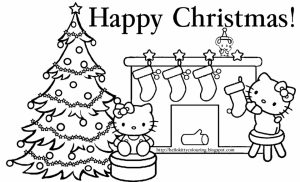 hello kitty coloring pages christmas   lp5nv