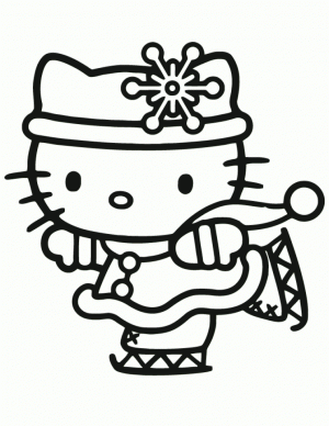 Hello Kitty Coloring Pages for Kids   qnx73